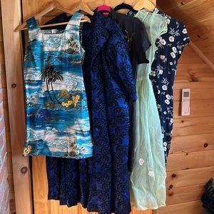 Vintage Lot of 5 Dresses